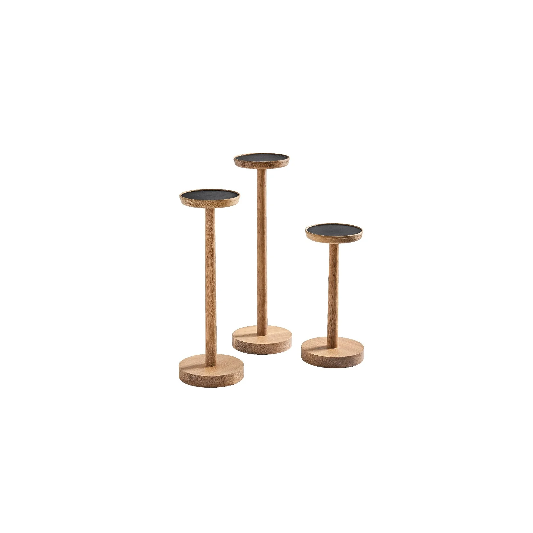 White Oak Drink Stand - 30